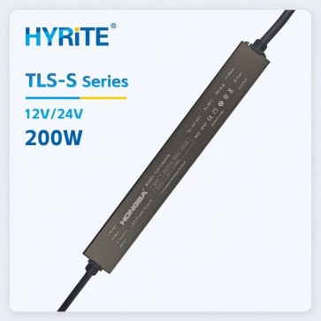 TLS-12E200S waterproof LED power supply front view