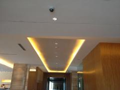 LPS-C with LED strip in cove lighting renovation in a hotel