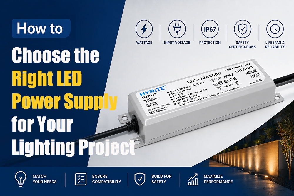How to Choose the Right LED Power Supply